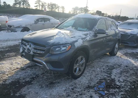 2018 Mercedes-Benz Glc 300 4Matic из США, поврежденный, VIN WDC0G4KB0JV040272